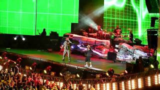 50 Cent Feat Eminem  Patiently Waiting LIVE  Home amp Home Concert Yankee Stadium [upl. by Kinney]