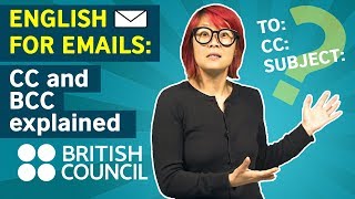 English for Emails Cc and Bcc explained [upl. by Ashly616]