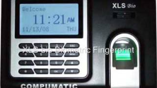 Compumatic XLS Series Time Clocks amp CompuTime101 Software [upl. by Anitsyrhc]