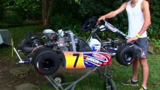 ROTAX MAX 125 GoKart Start Up  REV HD 1080p [upl. by Carrnan]