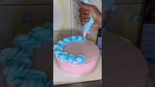 cakedesign youtubeshorts trending shortsfeed cake rakibhossain cakedecorating [upl. by Aynotal]