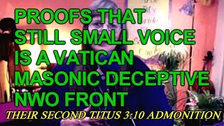 Proofs That Still Mall Voice Is A Vatican Deceptive Masonic Roman Catholic Front [upl. by Noni]