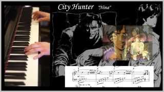 City hunter quotNinaquot  piano [upl. by Eskill488]