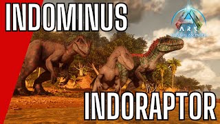 ARK Ascended Cómo tamear y Criar al Indominus Rex e Indoraptor Mod [upl. by Yssenhguahs174]