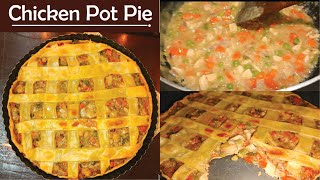 Easy Chicken Pot Pie Recipe 🥧  Creamy Comforting amp Delicious  Homemade Chicken Pot Pie [upl. by Missi]