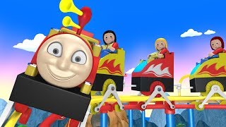 Roller coaster for Kids  Toy Factory Thomas Trains for Kids  Toy Trains  Kids Videos for Kids [upl. by Iadam]