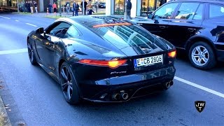 2016 Jaguar FType SVR Coupe FType V8 R amp V6 S LOUD TUNNEL SOUNDS [upl. by Remle364]