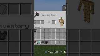 How to use the smithing table in minecraft [upl. by Laurena340]