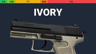 P2000 Ivory  Skin Float And Wear Preview [upl. by Annuahs]