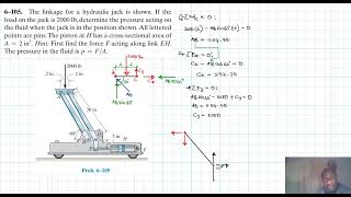 6–105 Structural Analysis Chapter 6 Hibbeler Statics Benam Academy [upl. by Brittne]