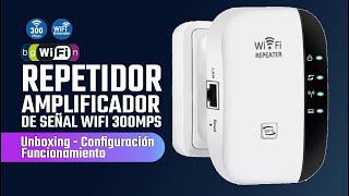 Repetidor WiFi Amplificador WiFi  Configuración  Unboxing [upl. by Assiron]