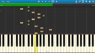 Bach  Toccata and Fugue in D minor Piano Tutorial  Synthesia [upl. by Nikolaus]