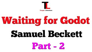 WAITING FOR GODOT  Samuel Beckett  SUMMARY in Bengali  Part  2  Target Literature [upl. by Yarb781]