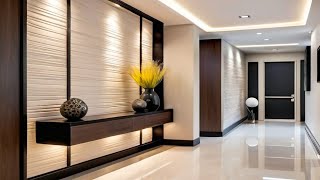 300 Modern Hall Decorating Ideas 2024 Entryway Foyer Design Home Interior Wall Decoration Ideas P4 [upl. by Gershom]