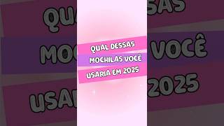 QUAL MOCHILA VOCÊ USARIA ❓ qualvcprefere vyral fly escolhas [upl. by Haag]