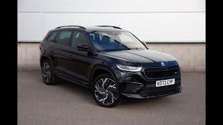 SKODA Kodiaq 20 TSI 244ps 4X4 vRS 7 seats DSGKO73CYF [upl. by Otokam]