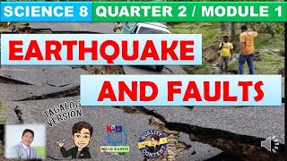 EARTHQUAKE AND FAULTS FOCUS AND EPICENTER MAGNITUDE AND INTENSITY SCIENCE 8 QUARTER 2 MODULE 1 [upl. by Wiencke]