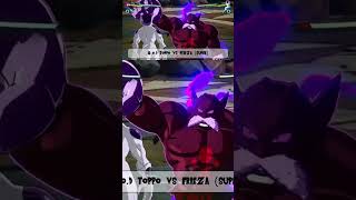 Toppo VS Frieza Unique Grab Interaction  DRAGON BALL SPARKING ZERO dragonballz [upl. by Yrome589]