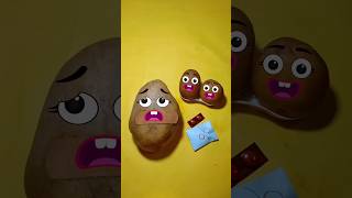 Potatoes has 2 babies 🤰shorts fruitsurgery Fruitfix54 [upl. by Nyleikcaj]