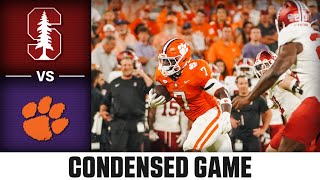 Stanford vs Clemson Condensed Game  2024 ACC Football [upl. by Nixie140]