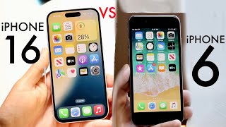 iPhone 16 Vs iPhone 6 Comparison Review [upl. by Lamej592]