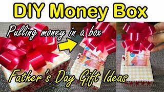 DIY Money Box  Money Box Tutorial  Pulling Money In a Box  Gift Ideas  DIY Tutorial [upl. by Mathi308]