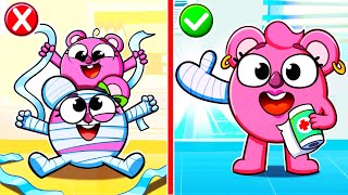 Health Check Up Song 🩺💪 Learn Health Habits  Kids Songs 🐱🐨🐰🦁And Nursery Rhymes by Baby Zoo [upl. by Ahsinawt]