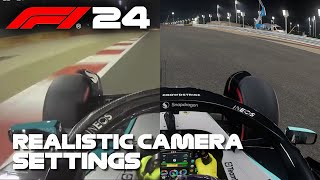 F1 2024 REALISTIC CAMERA SETTINGS [upl. by Rubi579]