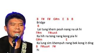 A hoih Pasian guitar chords with lyrics [upl. by Belen809]