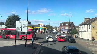 London Bus Ride 🇬🇧 Route 50 from Croydon Town Centre to Stockwell Please 🙏 Subscribe Like 👍 Share [upl. by Kimura237]