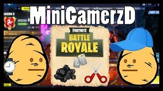 PIERRE FEUILLE CISEAUX Fortnite Battle Royale [upl. by Nelyaw]