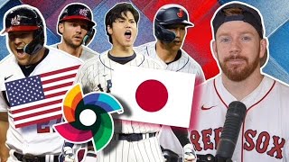 World Baseball Classic USA vs Japan Postgame Reaction [upl. by Ras926]