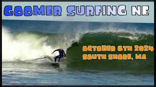 Goomer Surfing NE Oct 8 2024 South Shore MA [upl. by Mccahill]