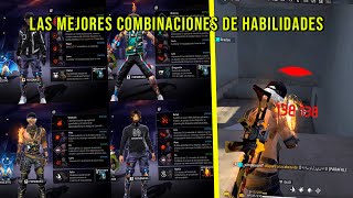 LAS MEJORES COMBINACIONES DE HABILIDADES EN FREE FIRE [upl. by Stutzman517]