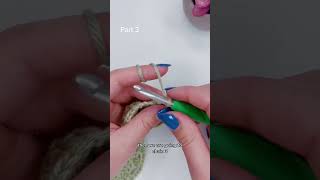 How to Crochet the Keyhole Stitch Part 3 1 crochet [upl. by Wallace648]