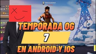 Cómo descargar Fortnite OG en IOS y ANDROID EN 2023 Iphone y Android [upl. by Eachern]