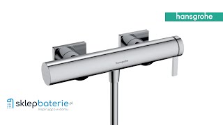 Hansgrohe Tecturis E Bateria prysznicowa Chrom Czarny Biały Brąz szczotkowany  SklepBateriepl [upl. by Anitra858]