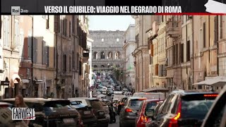 Verso il Giubileo viaggio nel degrado di Roma  FarWest 01112024 [upl. by Tamaru862]