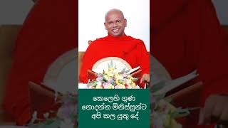 කෙලෙහි ගුණ නැති මිනිස්සුන්ට අප කල යුතු දේ🙏💫welimada saddaseela himibanabana katha [upl. by Dawna]