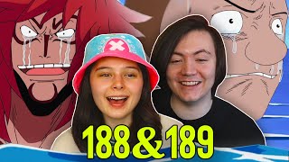 NOLAND amp CALGARA SAY GOODBYE 👒 One Piece Ep 188 amp 189 REACTION amp REVIEW [upl. by Oralia261]