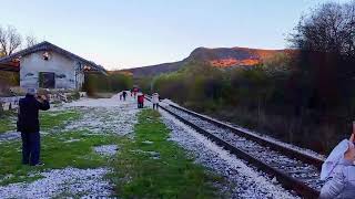 Transiberiana dItalia 2016  San Pietro AvellanaSulmona [upl. by Rudd814]