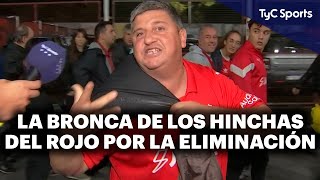 ENOJO Y TRISTEZA DE LOS HINCHAS DE INDEPENDIENTE TRAS LA ELIMINACIÓN DE LA COPA DE LA LIGA [upl. by Cole]