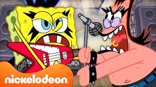 SpongeBob  SpongeBobs grootste hits ooit 🎤  Muziekmarathon  SpongeBobOfficial  Nickelodeon [upl. by Chantalle873]