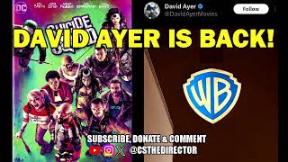 David Ayer Is Back ReleaseTheAyerCut [upl. by Lyreb255]