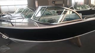 abelly 465R aluminum runabout boat building in batches [upl. by Htenay]