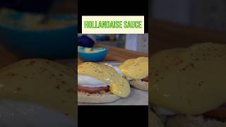 Wow thats fast 5Minute Blender Hollandaise Sauce thesauceandgravychannel hollandaisesauce [upl. by Haropizt312]