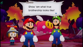 Mario amp luigi Brothership final boss  ending [upl. by Nolyk]