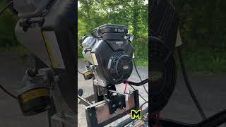 Prepping MudSkipper 16hp Vanguard powered Feather Lite surface drive mud motor [upl. by Razaile]