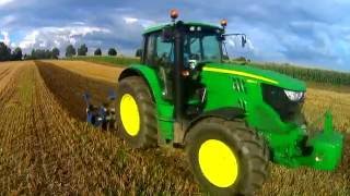 JOHN DEERE 6150M TALERZOWANIE 2016 Full HD [upl. by Olpe]