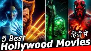 TOP 5 Best Hollywood Movies in Hindi [upl. by Samy]